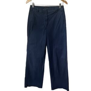 J. Crew Pants Womens Hi Waist Cotton Spring Flare Leg Casual Preppy Chinos 4